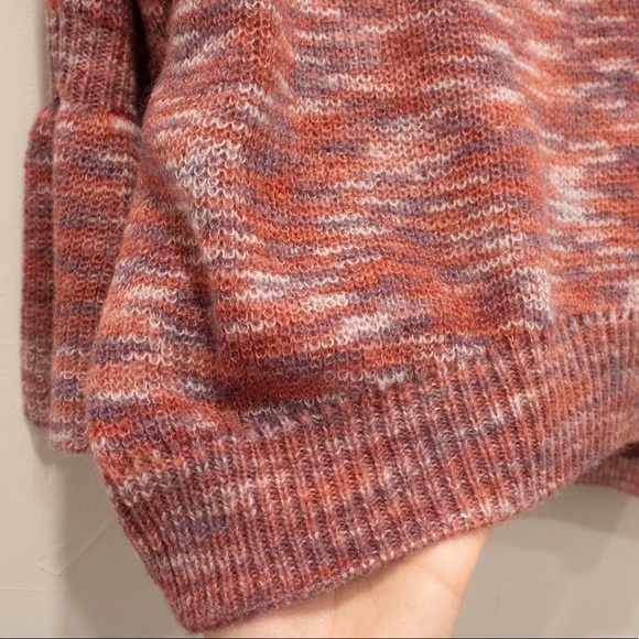 Pink Cardigan With Ruffle Sleeves - Picture 4 of 4